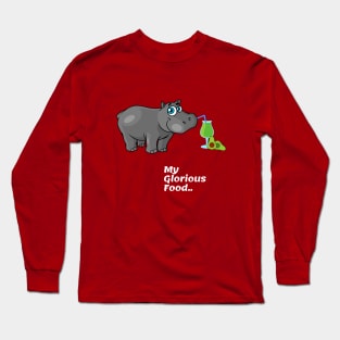 Sweet Hippo Long Sleeve T-Shirt